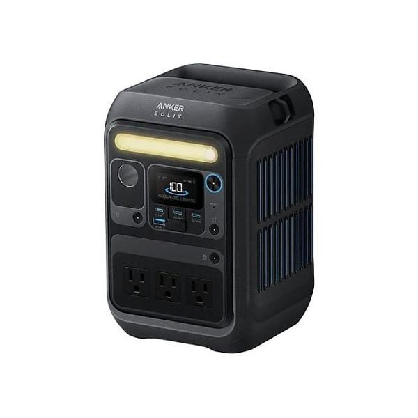 ポータブル電源 ANKER Solix C300 Portable Power Station 288Wh ブラック 1台 取り寄せ商品