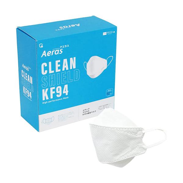 他サイト： KF94マスク Aeras アエラスマスク 立体3D・大人用 50枚入り 取り寄せ商品の商品画像