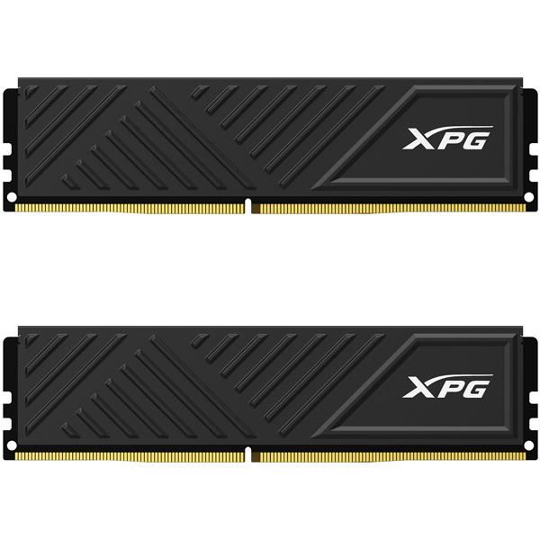 【A-DATA Technology。XPG GAMMIXD35 BLACK DDR4-3200MHz U-DIMM 32GB DUAL TRAY】