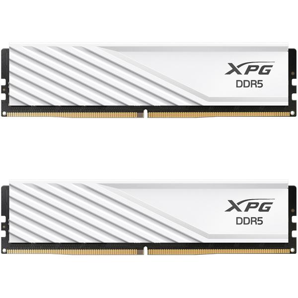 【A-DATA Technology。XPG LANCER Blade White DDR5-6400MHz U-DIMM 16GB 32-39-39 DUAL TRAY】