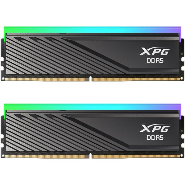 【A-DATA Technology。XPG LANCER Blade RGB Black DDR5-6400MHz U-DIMM 16GB 32-39-39 DUAL TRAY】
