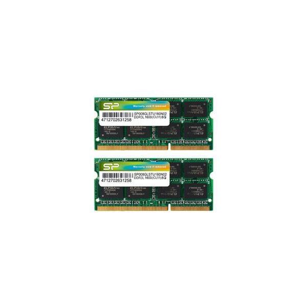 204pin DDR3L-1600 PC3L-12800 CL11 1.35V  SO-DIMM@8GB*2 񂹏i