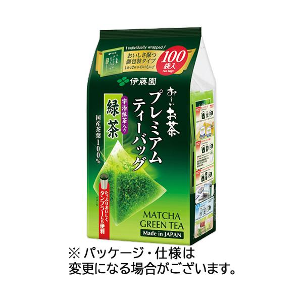 他サイト： おーいお茶 宇治抹茶入り緑茶 プレミアムティーバッグ 1パック(100バッグ) 目安在庫=○の商品画像