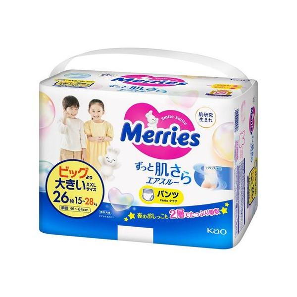 他サイト： メリーズパンツ ずっと肌さらエアスルー BIG大サイズ 26枚 取り寄せ商品の商品画像