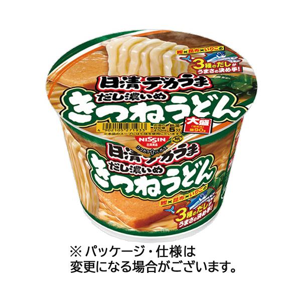 他サイト： 日清デカうま きつねうどん 106g 1ケース(12食) 取り寄せ商品の商品画像
