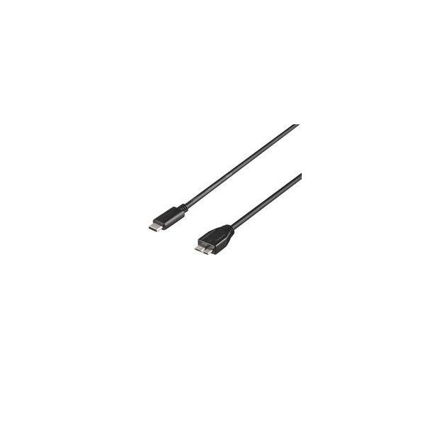 BU3CMB10BK USB3.2Gen2 C-microB 1m ubN 񂹏i