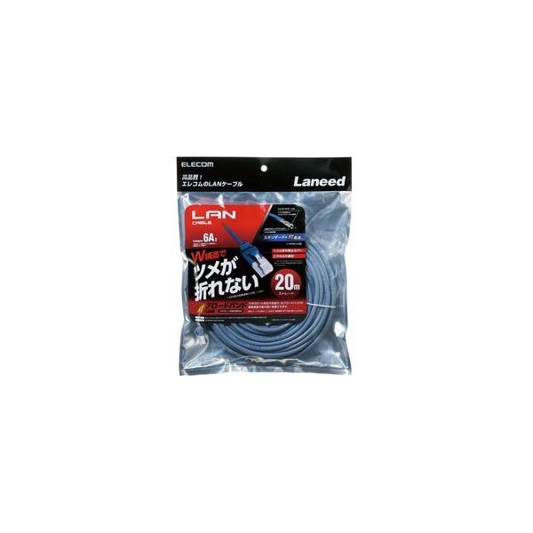 �c���܂�h�~LAN�P�[�u��(Cat6A) 20.0m �u���[ LD-GPAT BU200 ���[�J�[�݌ɕi