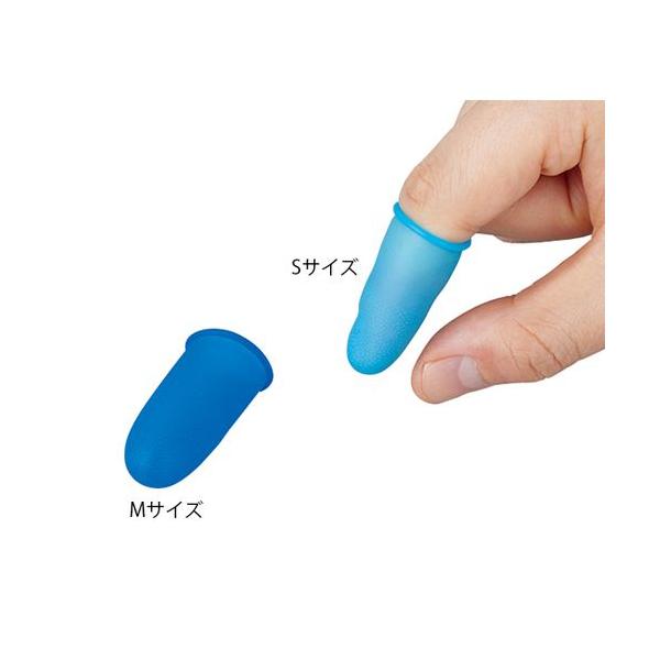 【指サック くっつかNICE！ 50本入 M  (1袋(50本入り))】 検索キーワード: 汎用器具・消耗品 保護・手袋・ウエア２ 指サック、保護用品その他|　 保護・手袋・ウエア２|指サック、保護用品