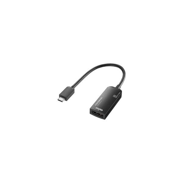 US3C-DA/DP USB Type-C��DisplayPort�ϊ��A�_�v�^�[ 4K�Ή����f�� �ڈ��݌�=��