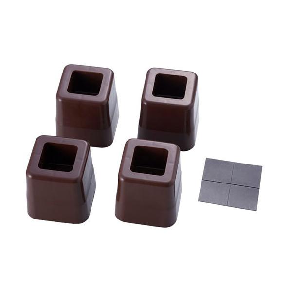 他サイト： スマイルキッズ テーブルの高さをあげる足 ブラウン 取り寄せ商品の商品画像