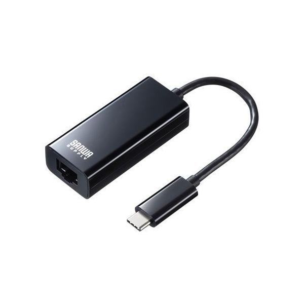 USB-CVLAN2BKN USB3.2 TypeC-LANϊA_v^(ubN) [J[݌ɕi