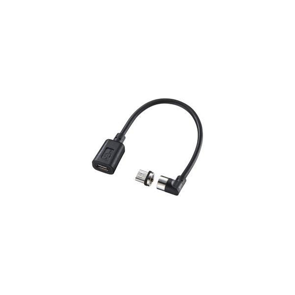 Magnet�E����microUSB�ϊ��A�_�v�^�P�[�u�� AD-MMG01 ���[�J�[�݌ɕi