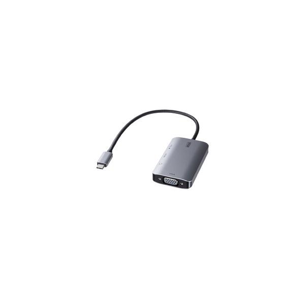 AD-ALCHV02 USB Type C-HDMI/VGAϊA_v^(4K/30Hz/PDΉ) [J[݌ɕi