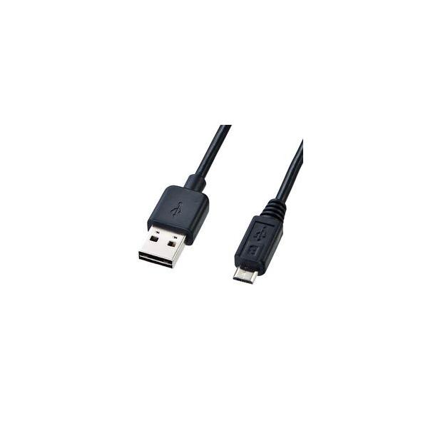 ���ʑ}����}�C�N��USB�P�[�u��(MicroB) �u���b�N 0.2m KU-RMCB02 ���[�J�[�݌ɕi
