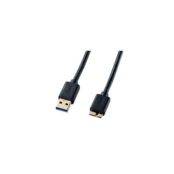 USB3.0�}�C�N���P�[�u��(A-MicroB) 1m �u���b�N KU30-AMC10BK ���[�J�[�݌ɕi