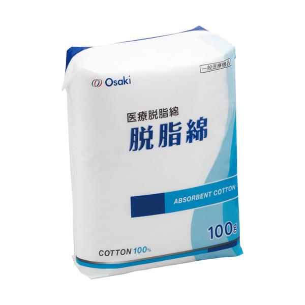 他サイト： 脱脂綿 平 100g 1パック 目安在庫=○の商品画像