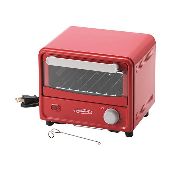 【ちょっと小さめでオシャレな調理家電。レトロ風カラーで日常に彩りを。ミニサイズのオーブントースター。角型食パンが1枚入るコンパクトなタイプなので、置きやすく場所に困りません。】 検索キーワード:　 キッチン家電|　 メーカー型番:C6116596