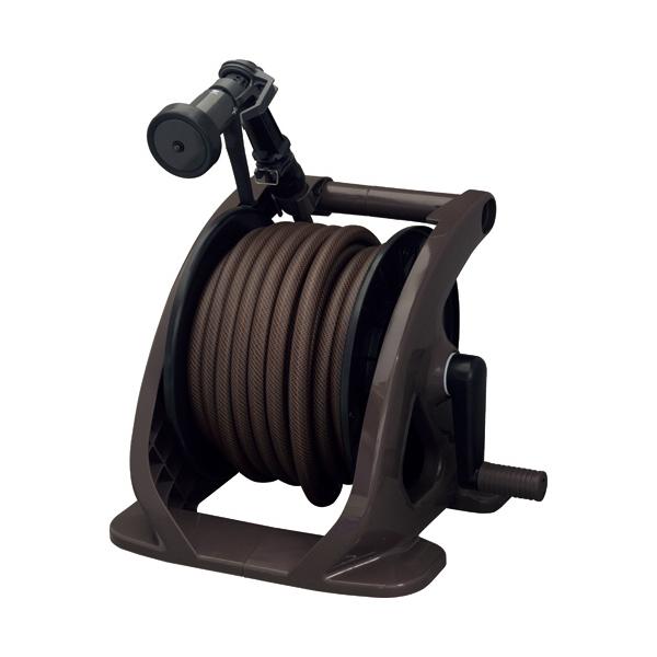 他サイト： ホースリールセット タフブラウン 20m 1台 取り寄せ商品の商品画像