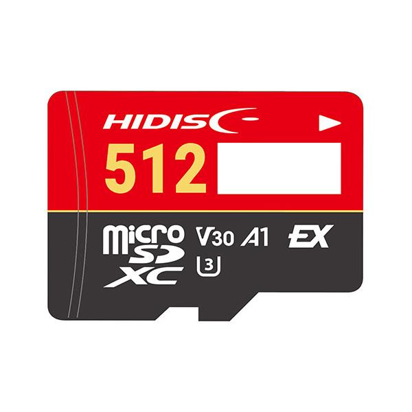 HIDISC Nintendo Switch2動作確認済 microSD Expressカード512GB ブラック 取り寄せ商品