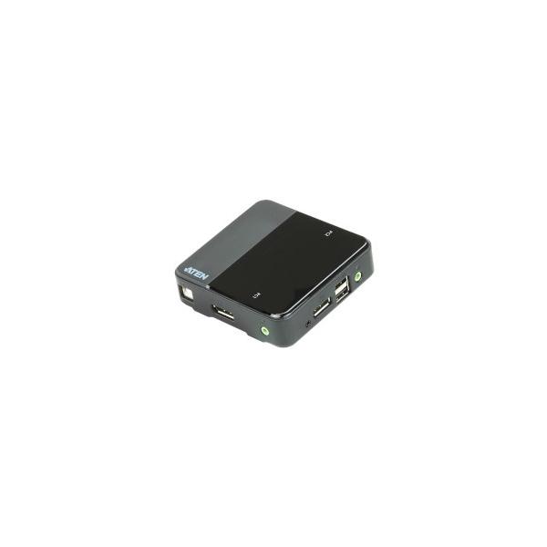 2�|�[�gUSB DisplayPort KVM�X�C�b�`�i4K UHD�Ή��j ���񂹏��i