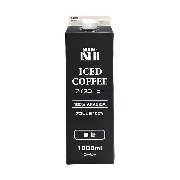 他サイト： アイスコーヒー 無糖 1000ml ×12セット 取り寄せ商品の商品画像