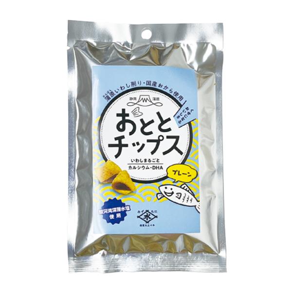 ヘルシーおやつ  おととチップス(32g) カルシウム 必須脂肪酸DHA  玄界灘産いわし 「いわしさんの削り節」姉妹品