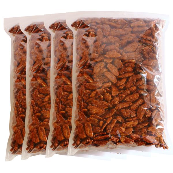 国内随一の米処・新潟県の老舗米菓メーカーより仕入れた大粒柿の種です。一般的な柿の種に比べ、より辛くしっかりとした醤油の味付けが特徴の大ぶりで贅沢な米菓です。商品名：大柿の種1kg×4名称：米菓原材料名：でん粉（国内製造）、米（国産）、しょう...