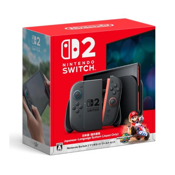 【即納】【新品】Nintendo Switch 2（日本語・国内専用） マリオカート ワールド セット