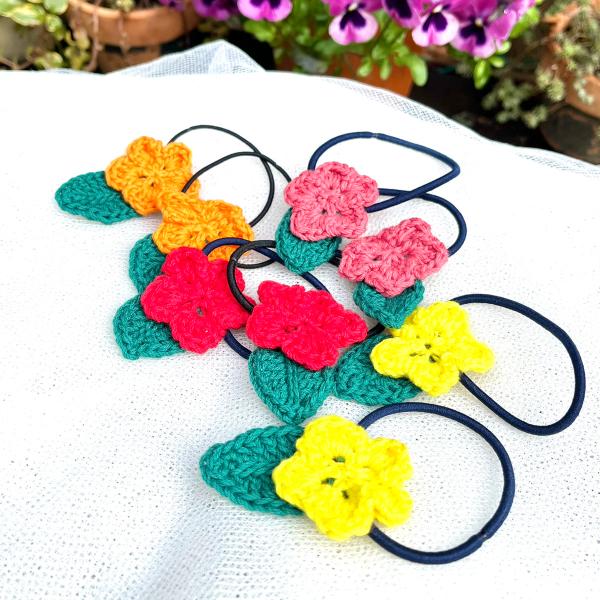 もーりー様ご確認用☆ハンドメイド　ヘアゴム お得な2個セット」「手まり ヘアゴム（茶ゴム）」とんぼ玉