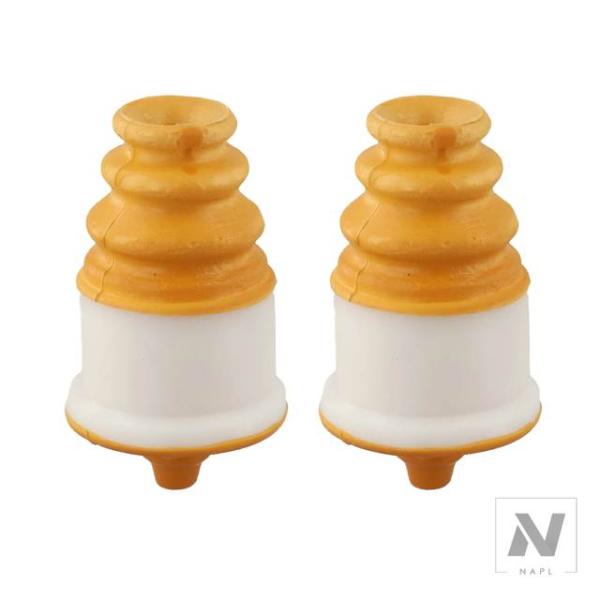 【並行輸入品】2個 リアバンプストップサポート 51811829 50703905 フィアット500 500C アバルトパンダ