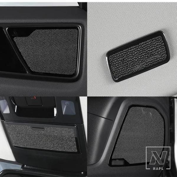【並行輸入品】レクサス NX 260 350H 2022 2023 カーオーディオスピーカーカバートリム フロントリアドアスピーカーカバートリム