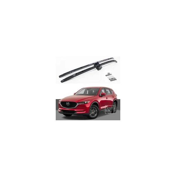 並行輸入品 ルーフラッククロスバー マツダ CX-5 CX5 2017-2024 レールバー キャリアキャリアバー トップラック レールボックス