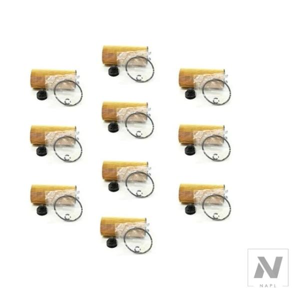 並行輸入品 ミニクーペ X1 F54 F55 F56 F57 F60 2.0T 1.5T 11428593186 オイルフィルター 10個