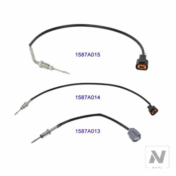 並行輸入品 三菱 パジェロ モンテロ IV 2006 2008 2013-2016 V88W V98W 1587A013 1587A014 1587A015 用排気高温センサー