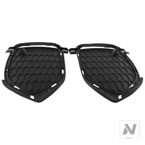 並行輸入品 BMW X5 F15 Mスタイル スポーツカー フロントバンパー フォグランプ グリルカバー LH+RH 1ペア 51118064635