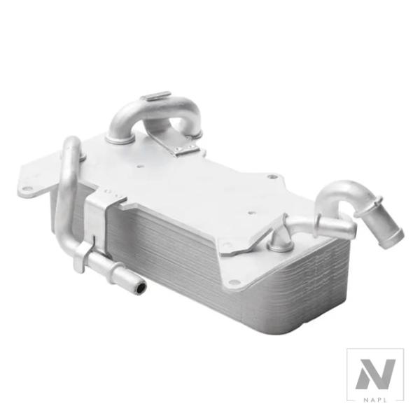 並行輸入品 エンジンオイル冷却システムクーラー 4H0317021T 4H0317021R 4H0317021H A6 A7 A8 S8 用