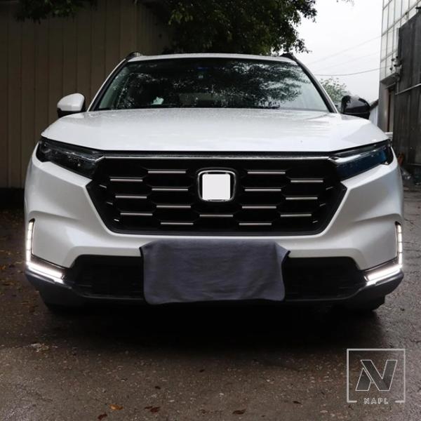 並行輸入品 #97F ホンダCR-V 2023 2024用LED DRLフォグランプフロントバンパーフォグランプ