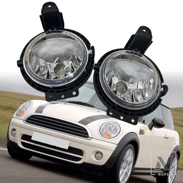 並行輸入品 ミニ R55 R56 R57 R58 R59 クーパー クラブマン ロードスター カントリーマン クラブバン用 フォグランプ クリアカバー 2個セッ