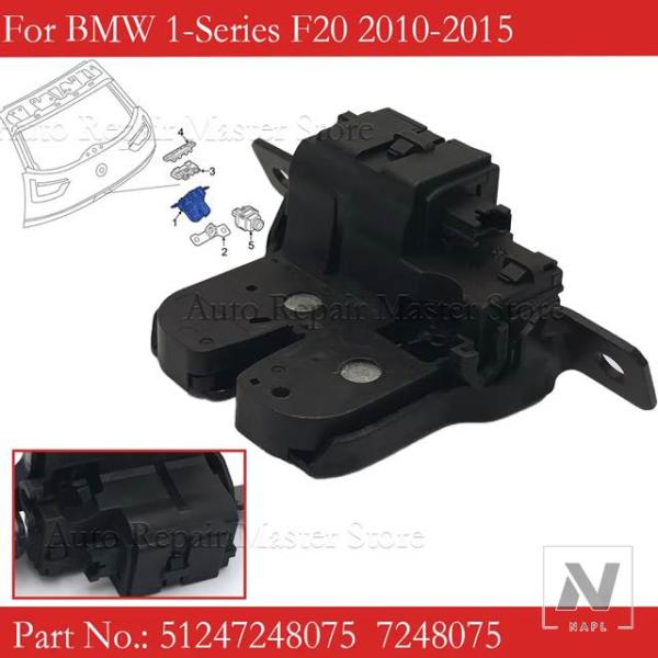 【並行輸入品】BMW 7248075 トランクリッドロックテールゲートリアラッチロックアクチュエーター 1シリーズ F20 2010-2015 I3 I01 3