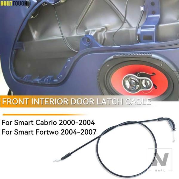 インテリアドアハンドルリリースロックケーブルスマートフォーツー 450 カブリオシティクーペ 1998 - 2007 Q0001973V005 自動車アクセサリ
