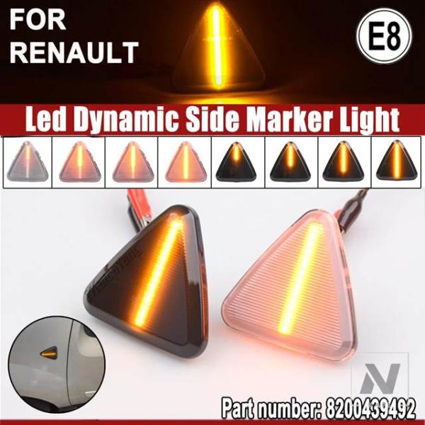 並行輸入品】LED ダイナミック ウインカー サイド マーカー フェンダー
