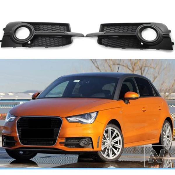 【並行輸入品】アウディ フロントバンパーグリルフォグランプカバー A1 S1 SLINE 2011-2014