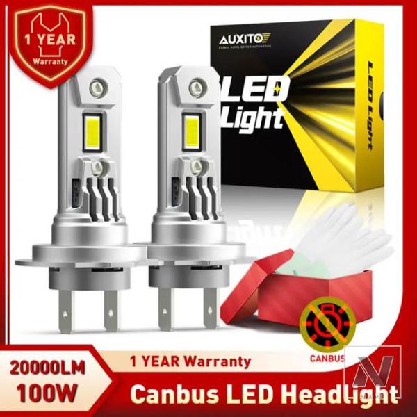 【並行輸入品】20000LM 100W 2X H4 9003 H7 LEDヘッドライトバルブ CANBUS HI/LOビーム 6000K H9 H8 H11 H
