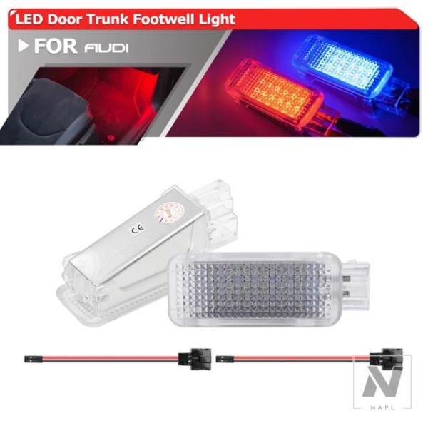 並行輸入品 アウディ A7/S7/A8/S8/Q5/Q7/TT/R8用 LEDインテリアドアトランクライト