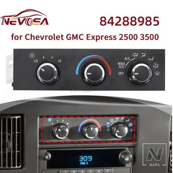 並行輸入品】シボレー 丸型ボタン HVAC GMC エクスプレス 2500 3500 AC