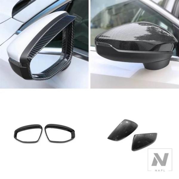 【並行輸入品】アウディ A3 8Y SEDAN SPORTBACK 2021-2023 サイドドア バックミラー ターニングミラーカバー バックミラー保護カバー