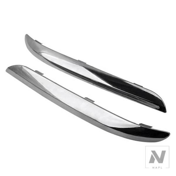 【並行輸入品】1ペア 68127941AB 68127940AB パーツアクセサリー クライスラー 300 2011-2014 フロントバンパーモールディングト