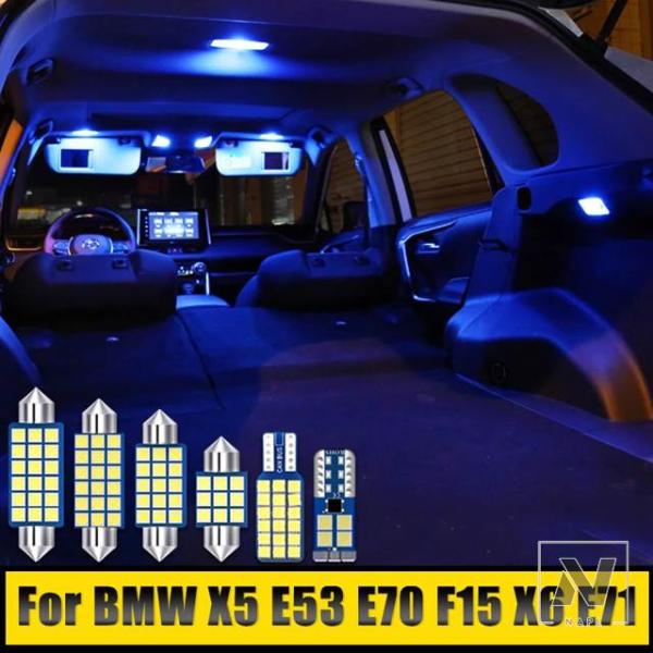 【並行輸入品】BMW X5 E53 E70 F15 X6 E71 12V LED 車内ドーム読書灯 化粧鏡 グローブボックスライト トランク電球 アクセサリー