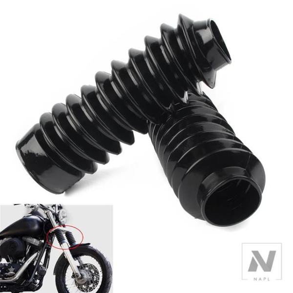 並行輸入品】41mm汎用バイクフロントフォークブーツゲーターカバー
