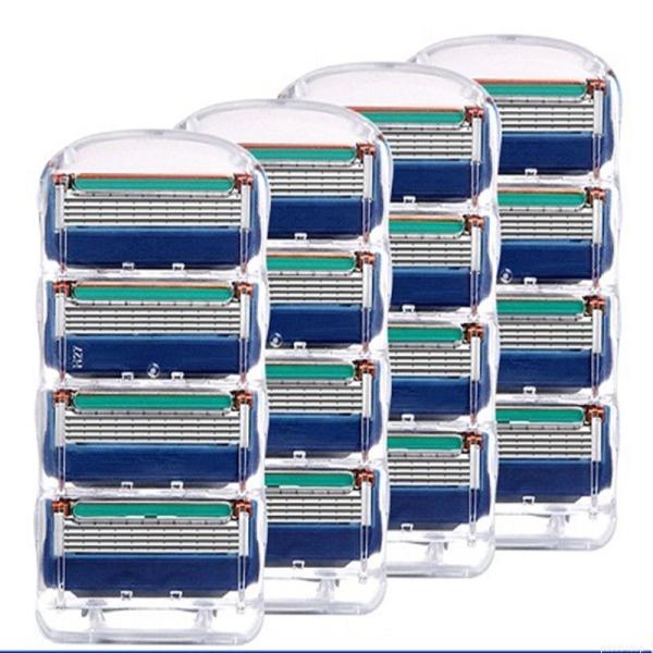 ジレット フュージョン 5 替刃 16個set Gillette Fusion 互換品 5枚歯 かみそり 剃刀 替え刃 ヘッド Fusion5